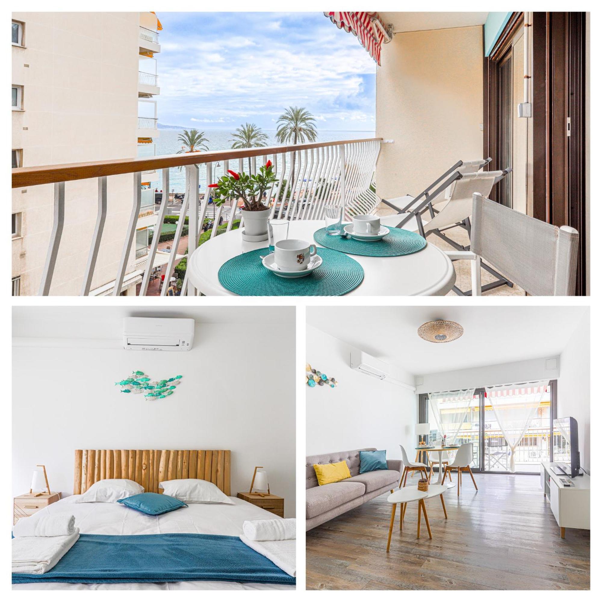 רוקברון-קאפ-מרט La Perle 2 P Terrasse Vue Mer 1Min Plage Clim מראה חיצוני תמונה