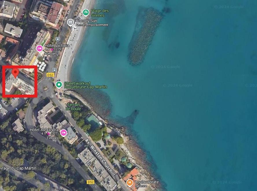 רוקברון-קאפ-מרט La Perle 2 P Terrasse Vue Mer 1Min Plage Clim מראה חיצוני תמונה